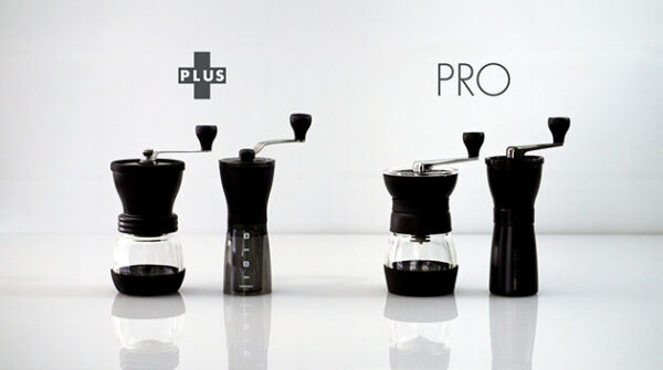 Hario Skerton PRO Ceramic Coffee Mill – Manual Grinder with Non-Slip Base