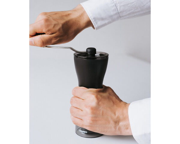 Hario Mini-Slim Ceramic Coffee Grinder – Compact Hand Grinder for Fresh Beans