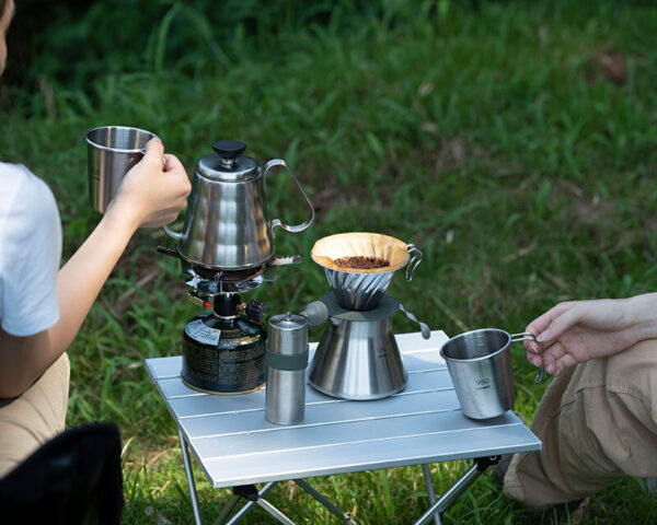 Hario V60 Metal Coffee Dripper – Reusable Stainless Steel Brewing Cone