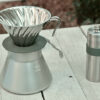 Hario V60 Metal Coffee Dripper – Reusable Stainless Steel Brewing Cone