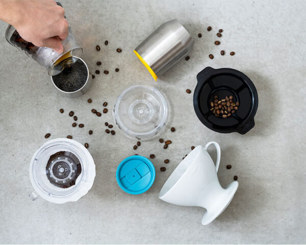 Hario V60 Drip-Assist – Pour Over Coffee Tool for Controlled Water Flow