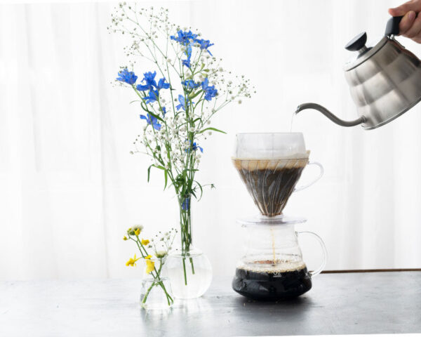 Hario V60 Drip-Assist – Pour Over Coffee Tool for Controlled Water Flow
