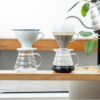 Hario W60 Coffee Dripper – Hybrid Pour Over Brewer with Resin and Mesh Filter