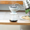 Hario W60 Coffee Dripper – Hybrid Pour Over Brewer with Resin and Mesh Filter