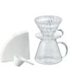 Hario V60 Glass Brewing Kit – Complete Pour Over Coffee Maker Set