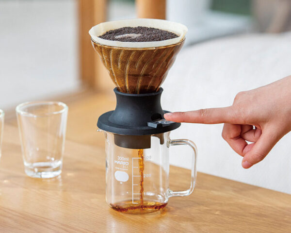 Hario Immersion Dripper SWITCH Set – V60 Coffee Maker with Server