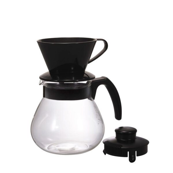 Hario Teco Dripper Set – Compact Pour Over Coffee Maker with Stand