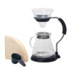 Hario V60 Arm Stand Dripper Set – Glass Pour Over Coffee Brewing Kit