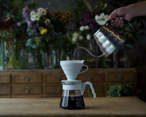 Hario V60 Ceramic Coffee Dripper 02 – Manual Pour Over Brewing Tool