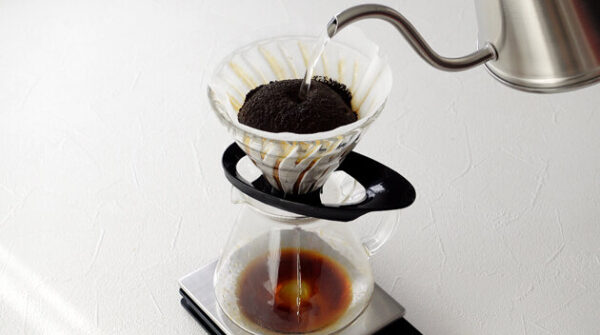 Hario V60 Glass Dripper 02 – Heatproof Glass Pour Over Coffee Brewer