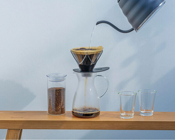 Hario One Pour Dripper MUGEN – V60 Coffee Brewer with No-Rib Design
