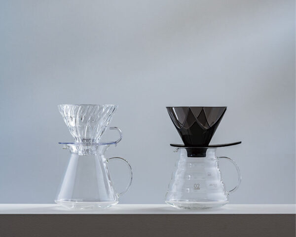 Hario One Pour Dripper MUGEN – V60 Coffee Brewer with No-Rib Design