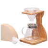 Hario V60 Pour Over Set Olive Wood – Ceramic Dripper with Glass Server