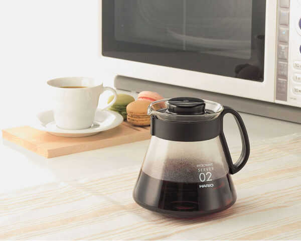 Hario V60 Range Server 600ml – Heatproof Glass Coffee Server for Manual Brew