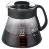 Hario V60 Range Server 600ml – Heatproof Glass Coffee Server for Manual Brew