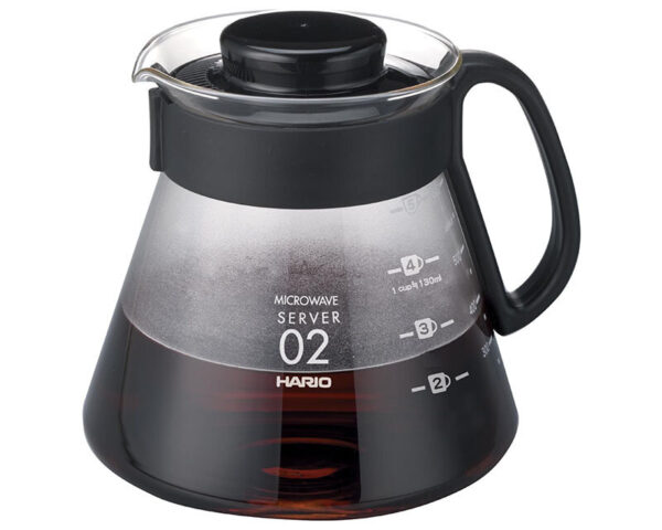 Hario V60 Range Server 600ml – Heatproof Glass Coffee Server for Manual Brew
