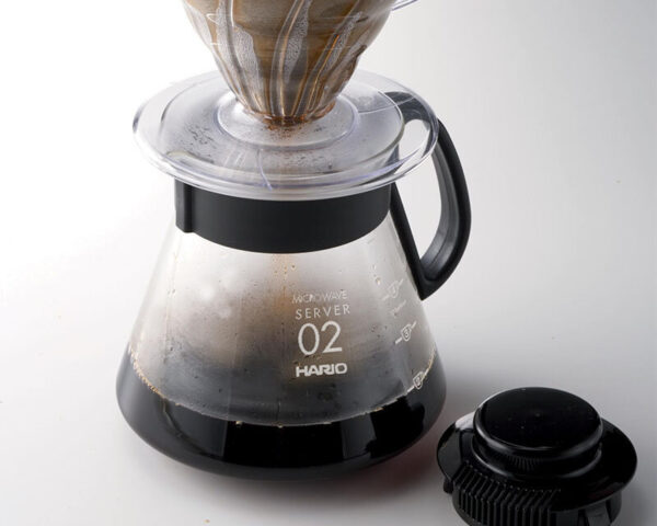 Hario V60 Range Server 600ml – Heatproof Glass Coffee Server for Manual Brew