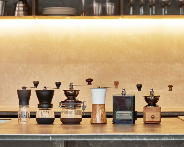 Hario Ceramic Coffee Mill Wood N