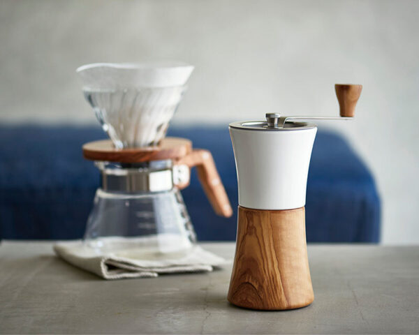 Hario Ceramic Coffee Mill Wood N