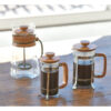 Hario French Press Coffee Maker 400ml – Olive Wood Handle and Glass Body
