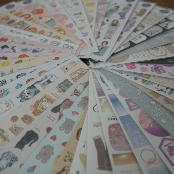 Assorted Cute Kawaii Japanese Stickers Pack 16 Mixed Sheets Free Shipping 6