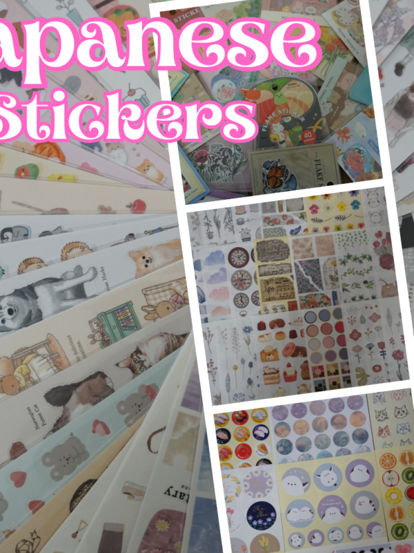 Assorted Cute Kawaii Japanese Stickers Pack 16 Mixed Sheets Free Shipping 7