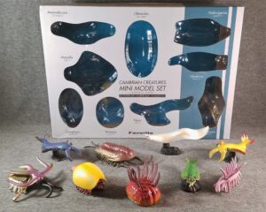Cambrian Creatures Mini Model Set - Burgess Series (10 Figures)