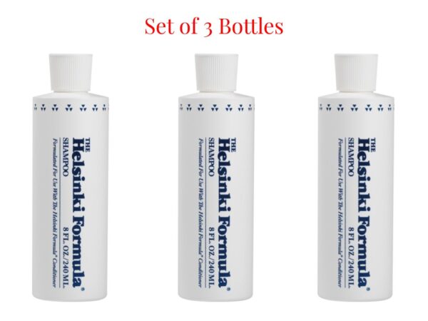 Helsinki Formula HF Scalp Shampoo Set (240ml/8oz) - Pack of 3 Bottles