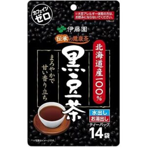 HERBATA-BEAUTY-Bezkofeinowa-zdrowa-herbata-z-palonej-czarnej-soi-z-Hokkaido-Kuro-Mame-Cha-od-Itoen-14-torebek-Itoen