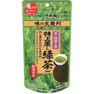 Luksusowa-Zielona-herbata-typu-Ryokucha-przygotowana-metoda-parowa-Tokujyo-Mushi-Ryokuchaod-Itoen-100g-Itoen