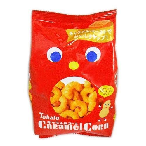 NUMER-JEDEN-W-JAPONII-Chrupki-karmelowe-Carmel-Corn-od-Tohato-88g-Tohato