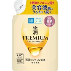 P-1-HDLB-GOPMKL-R140-Rohto_Hada_Labo_Gokujyun_Premium_Super_Hyaluronic_Milky_Lotion_Refill_140ml