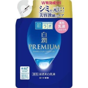 P-1-HDLB-SHPMKL-R140-Rohto_Hada_Labo_Shirojyun_Premium_Whitening_Milky_Lotion_Refill_140ml-1