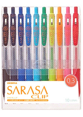 Zebra-Sarasa-03mm-10pc-Gel-Pen-Set-01