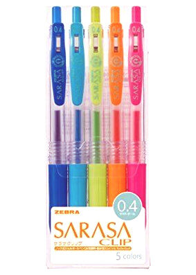 Zebra-Sarasa-04mm-5pc-Gel-Pen-Set