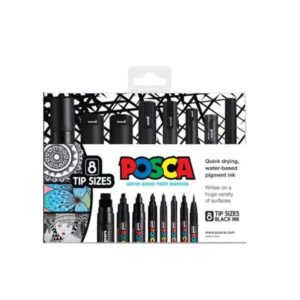 posca-paint-markers-assorted-tip-sizes-black-8-_pack-thumbnail-australia