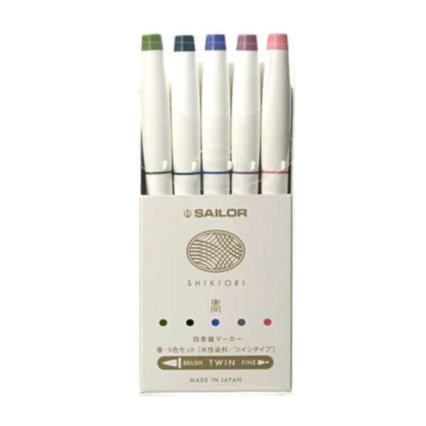 sailor-shikiori-brush-pen-set-5pc-spring-australia